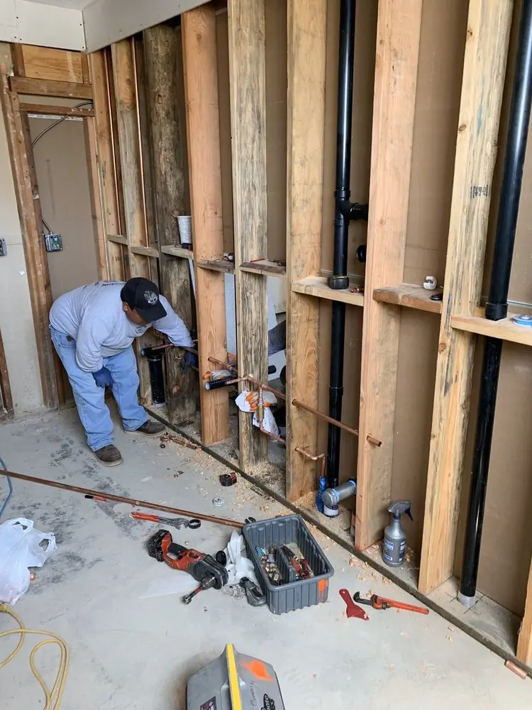 Commercial rough-in plumbing for Gas Line Repair in Thomson